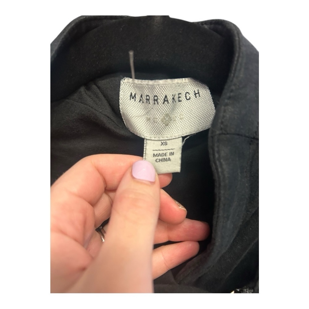 Anthropologie Marrakech Moto Jacket Size XS - Picture 4 of 5